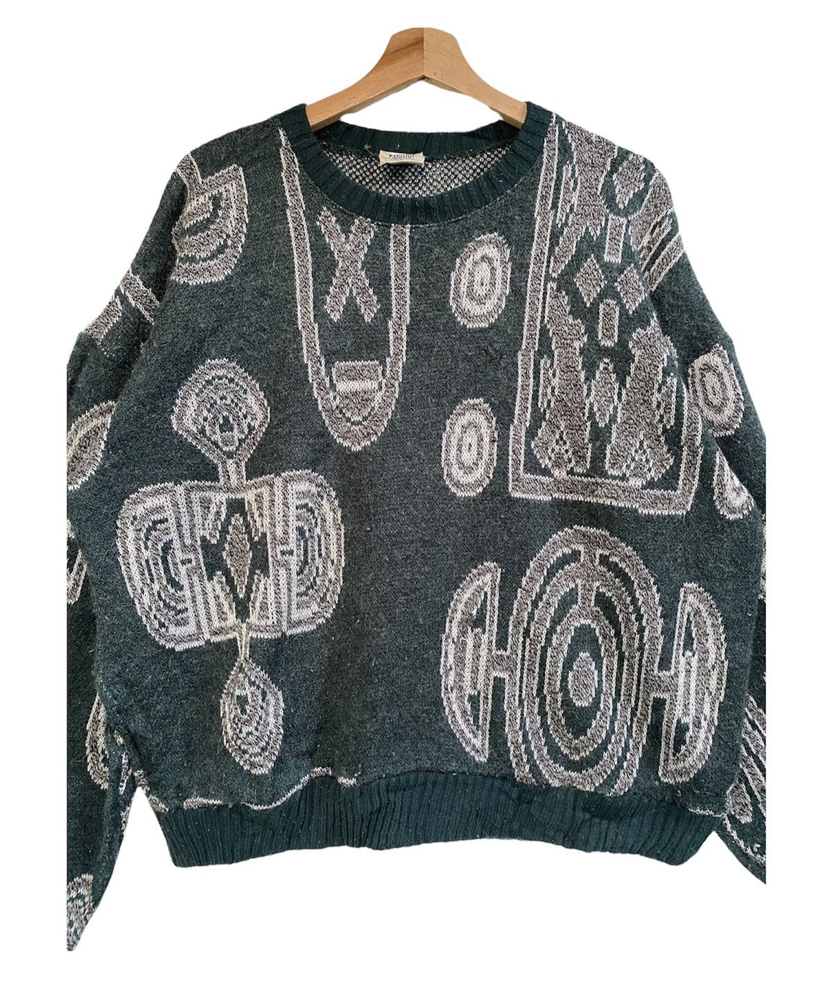 Japanese Brand Vintage kosugi knitwear like coogi Design Size US L / EU 52-54 / 3 - 5 Thumbnail