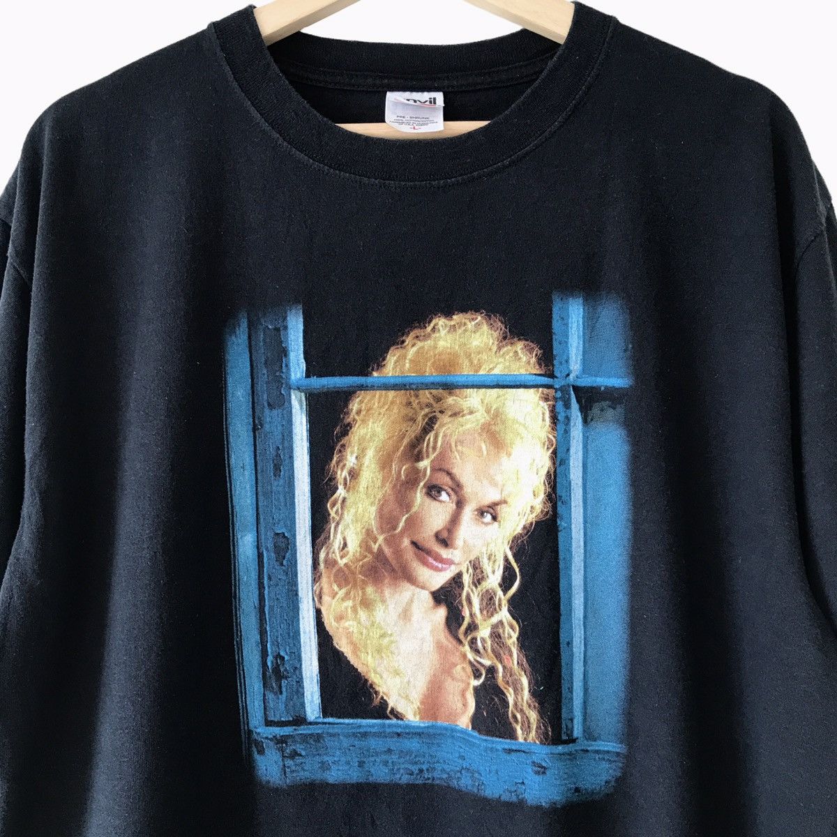Anvil × Band Tees Authentic Vintage Dolly Parton 2005 Vintage Tour Anvil Tee Size US L / EU 52-54 / 3 - 3 Thumbnail