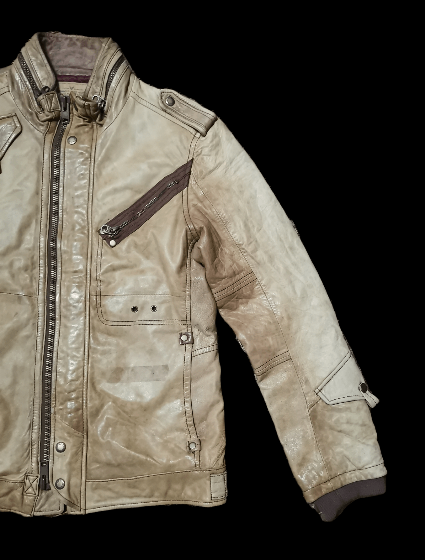Avirex Rare Avirex 90s Real Sheep-skin Leather jacket Size US L / EU 52-54 / 3 - 3 Thumbnail