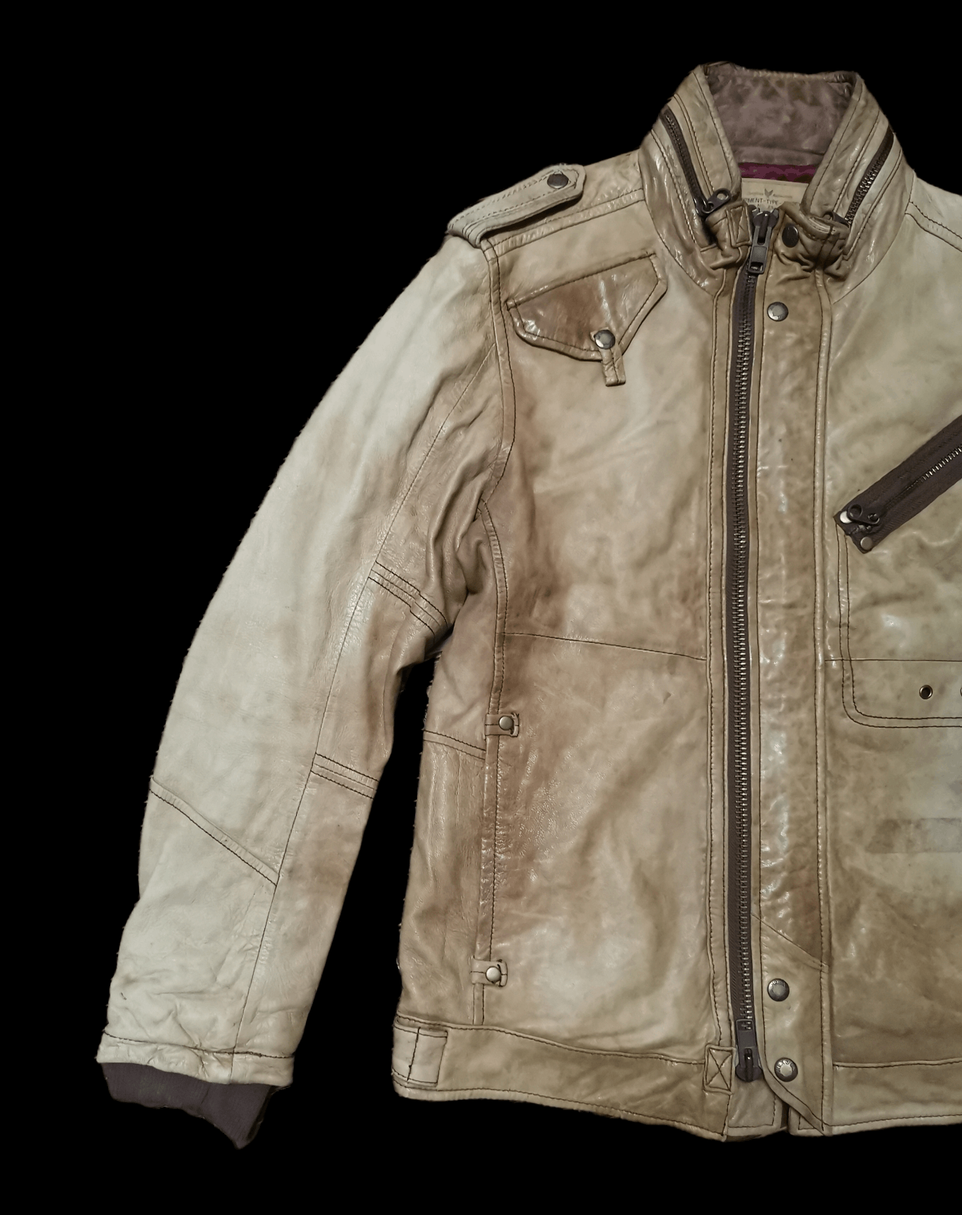Avirex Rare Avirex 90s Real Sheep-skin Leather jacket Size US L / EU 52-54 / 3 - 4 Thumbnail
