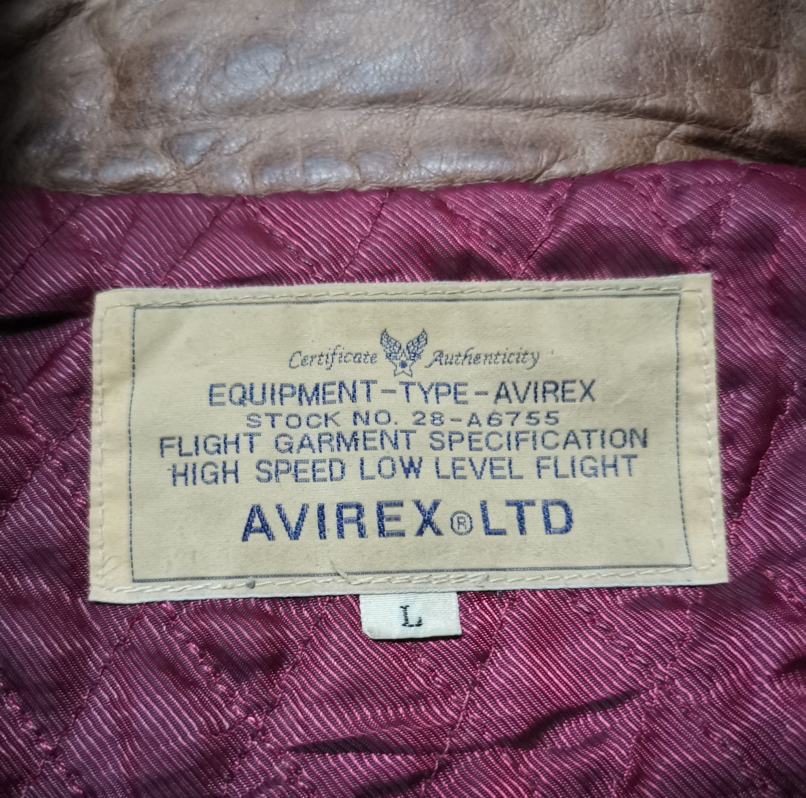 Avirex Rare Avirex 90s Real Sheep-skin Leather jacket Size US L / EU 52-54 / 3 - 8 Thumbnail