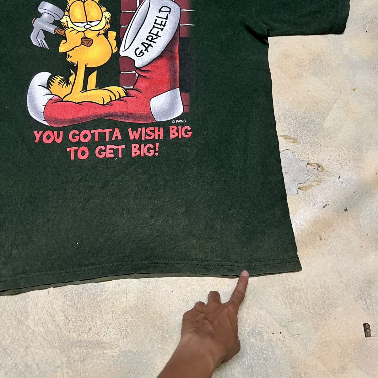 Cartoon Network Vintage Garfield Cartoon T Shirt Size US XL / EU 56 / 4 - 9 Thumbnail