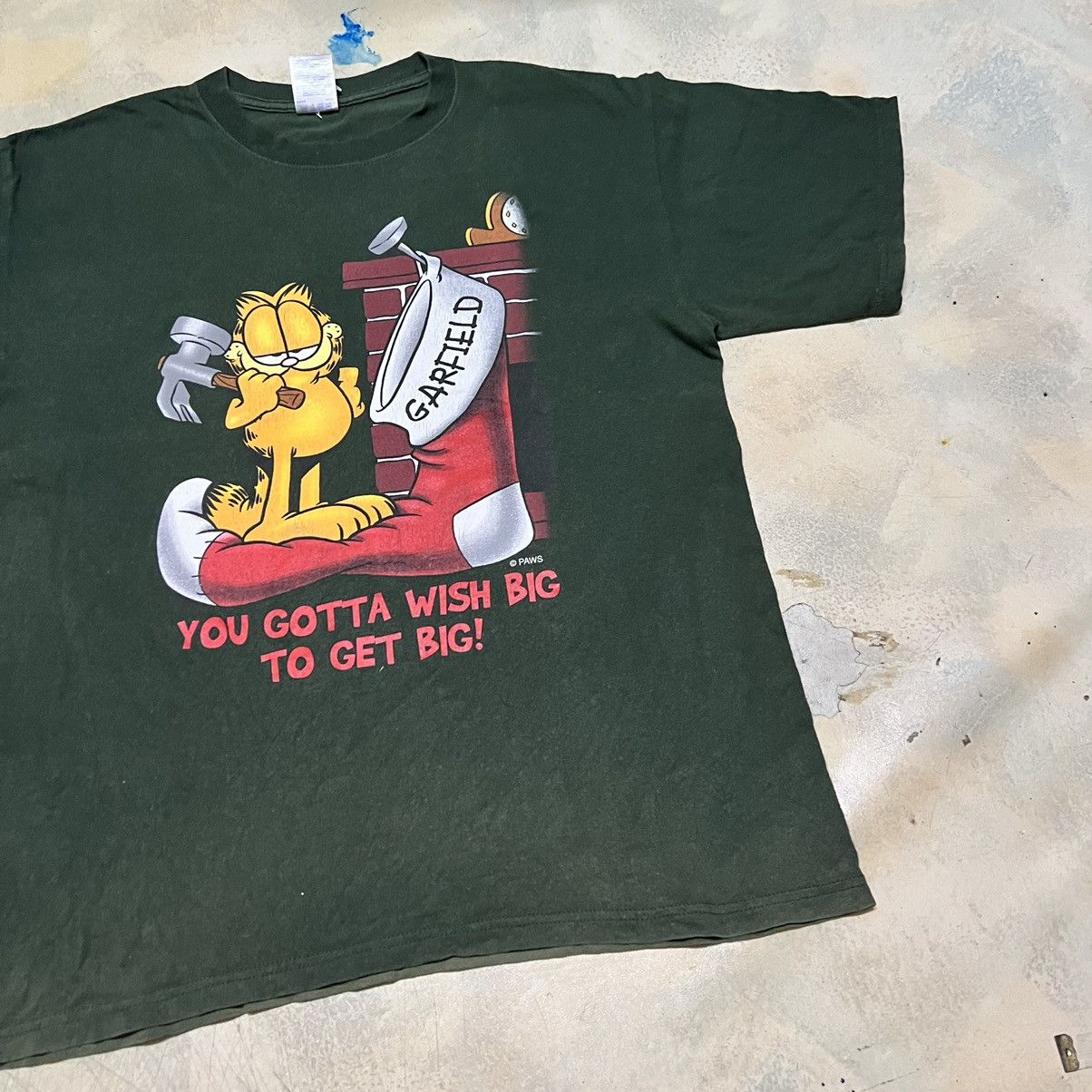 Cartoon Network Vintage Garfield Cartoon T Shirt Size US XL / EU 56 / 4 - 11 Thumbnail