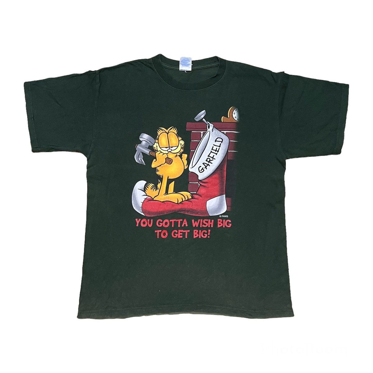 Cartoon Network Vintage Garfield Cartoon T Shirt Size US XL / EU 56 / 4 - 1 Thumbnail