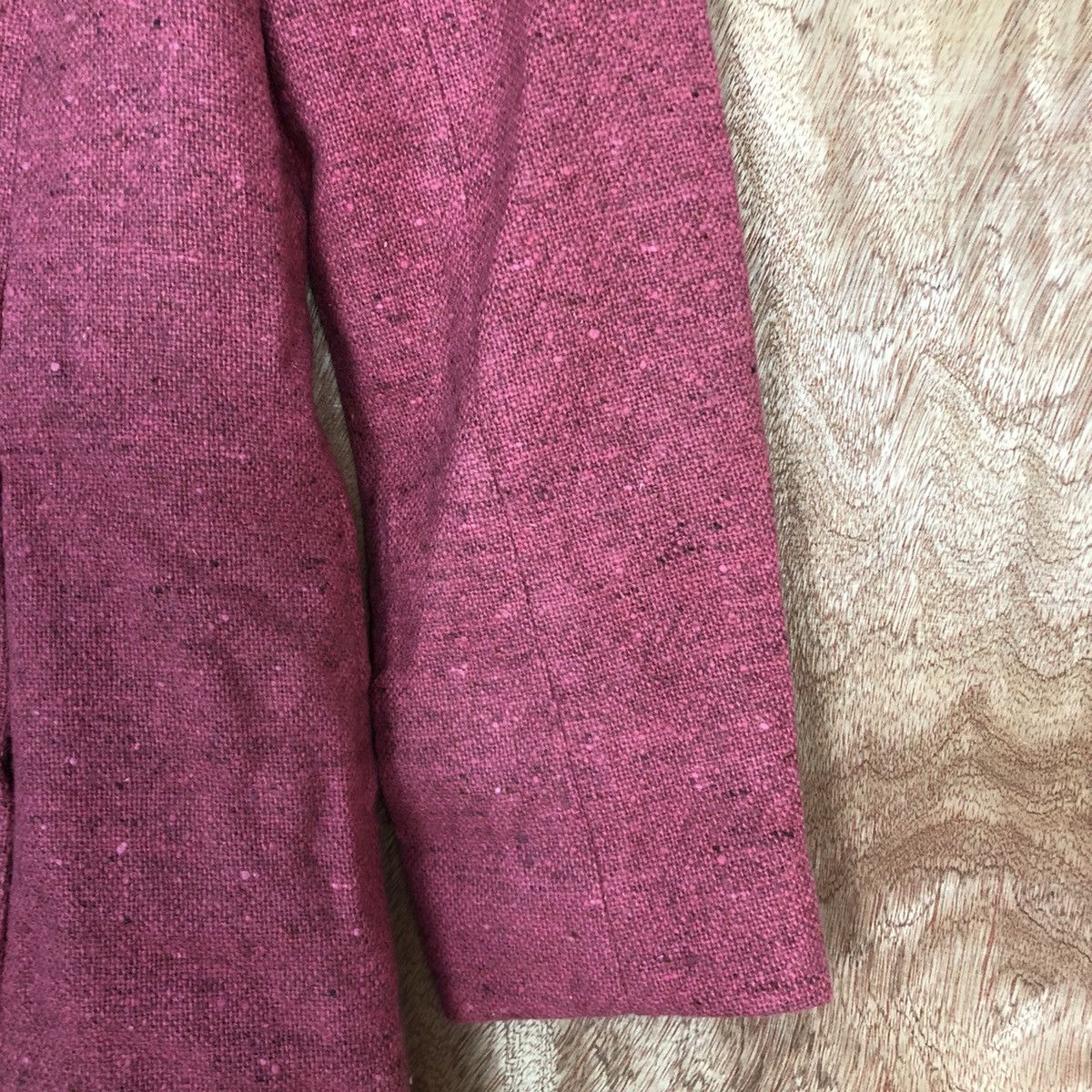 Japanese Brand Kenzo Paris Pink Heavy Coats #H154 Size XS / US 0-2 / IT 36-38 - 4 Thumbnail