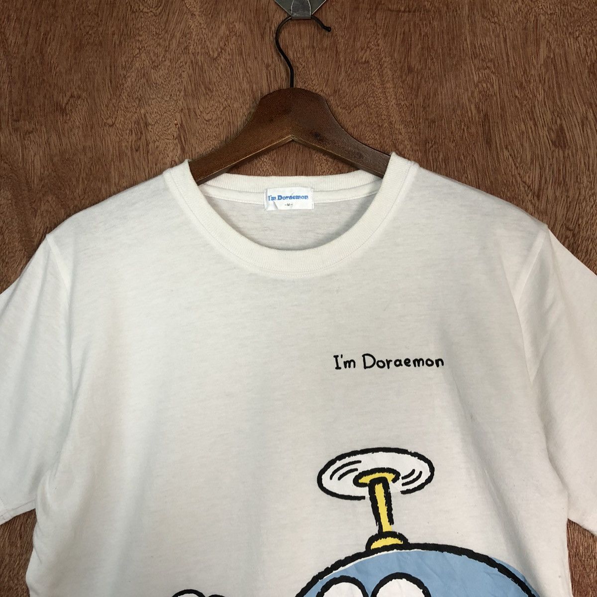 Anime Im Doreamon movie anima vintage White Tshirt #H148 Size US M / EU 48-50 / 2 - 7 Thumbnail