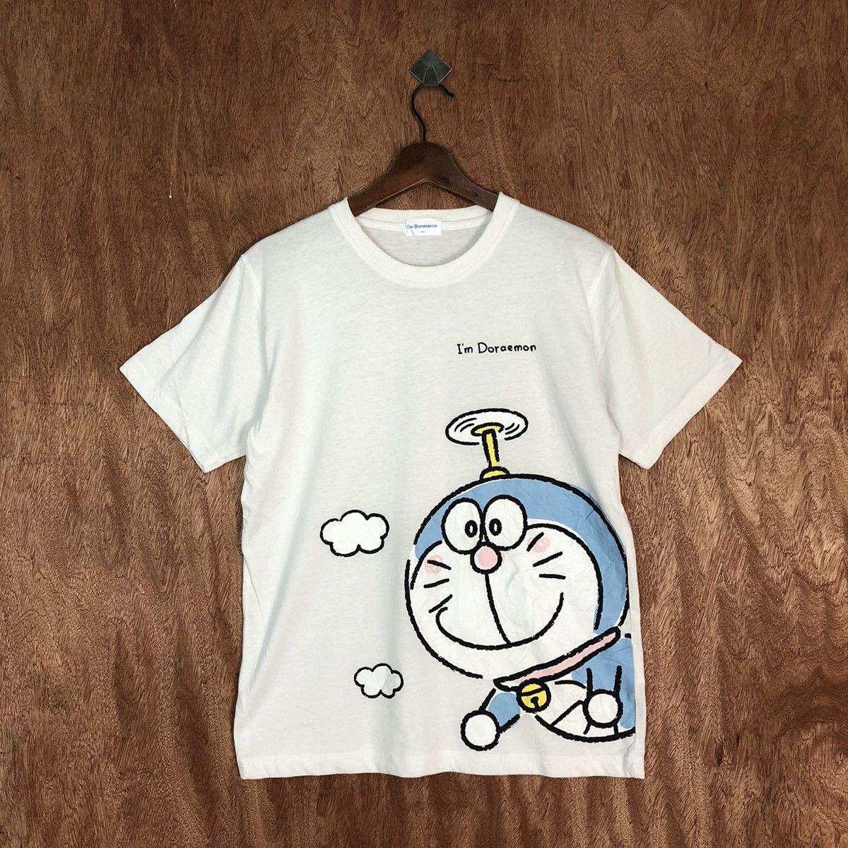 Anime Im Doreamon movie anima vintage White Tshirt #H148 Size US M / EU 48-50 / 2 - 1 Thumbnail