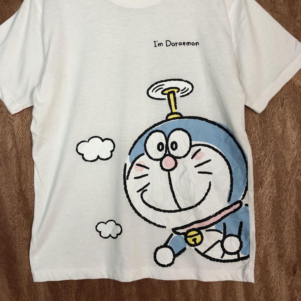Anime Im Doreamon movie anima vintage White Tshirt #H148 Size US M / EU 48-50 / 2 - 6 Thumbnail