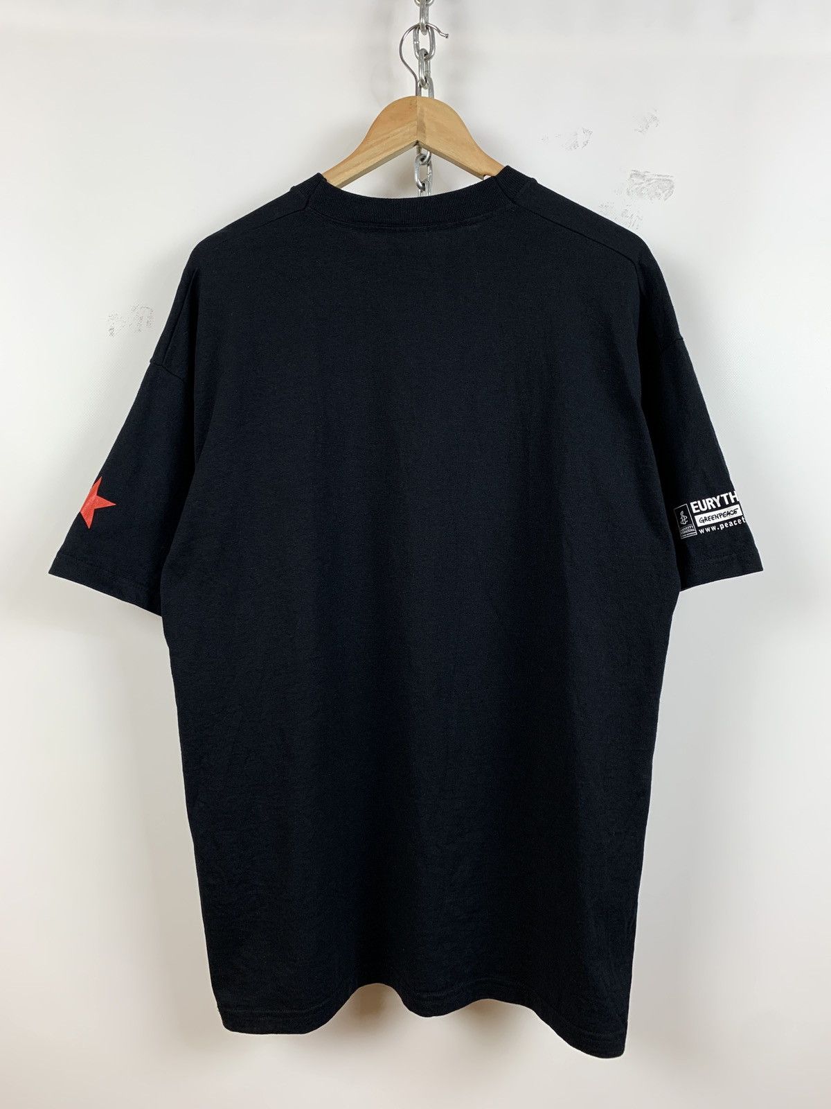 Band Tees Vintage Eurythmics Peacetour Black T-Shirt Size US XL / EU 56 / 4 - 14 Thumbnail