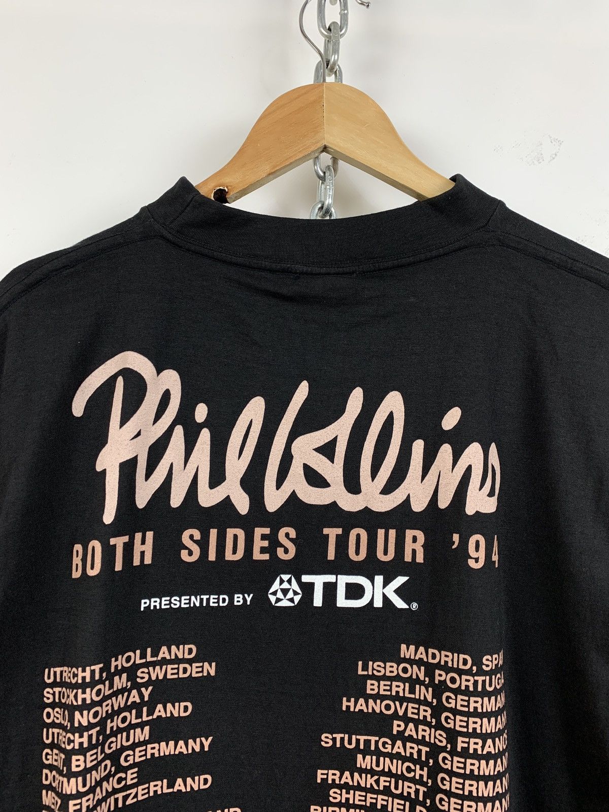 Band Tees 1994 Vintage Phil Collins Tour T-Shirt Size US XL / EU 56 / 4 - 13 Thumbnail