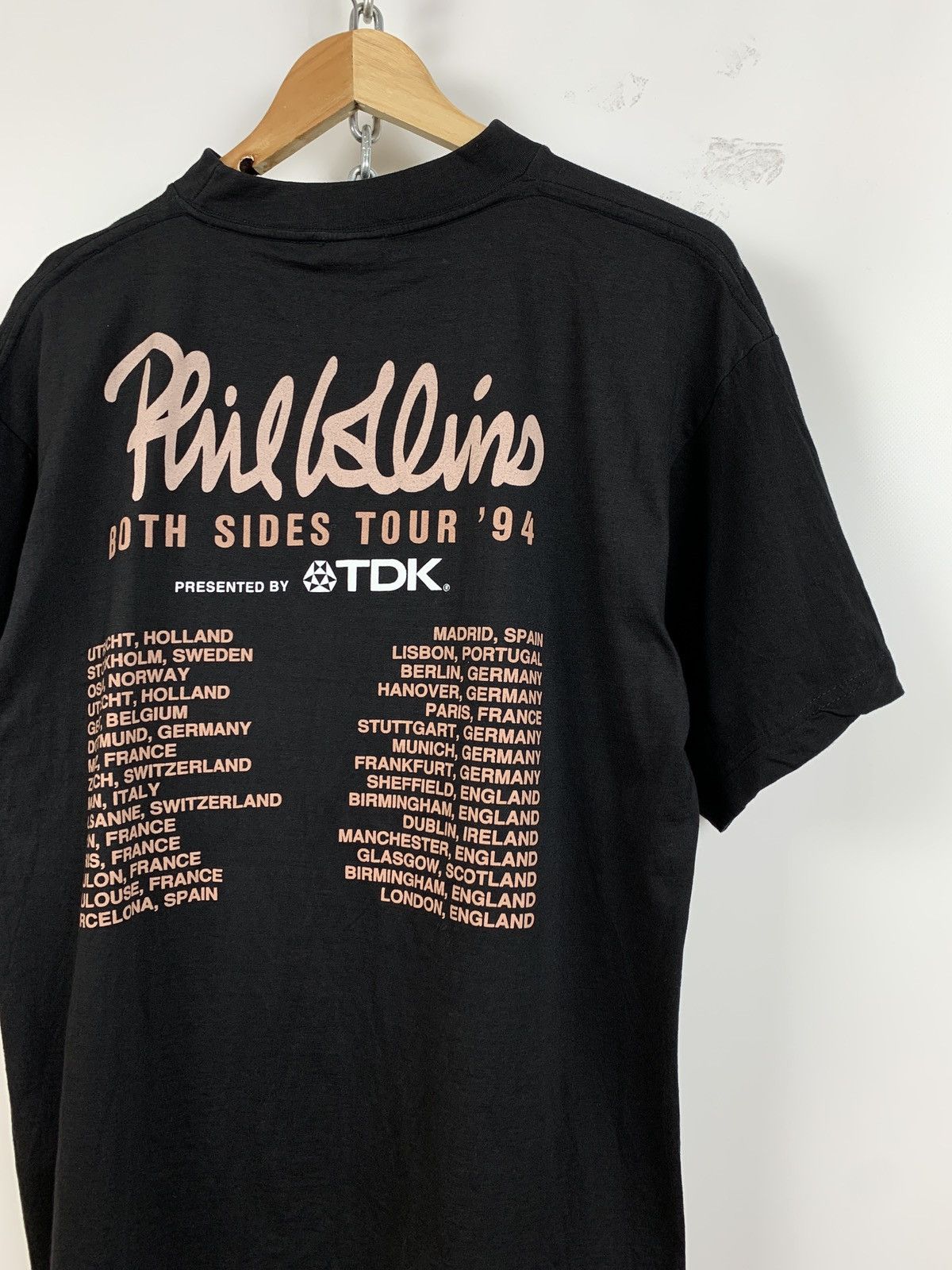 Band Tees 1994 Vintage Phil Collins Tour T-Shirt Size US XL / EU 56 / 4 - 10 Thumbnail