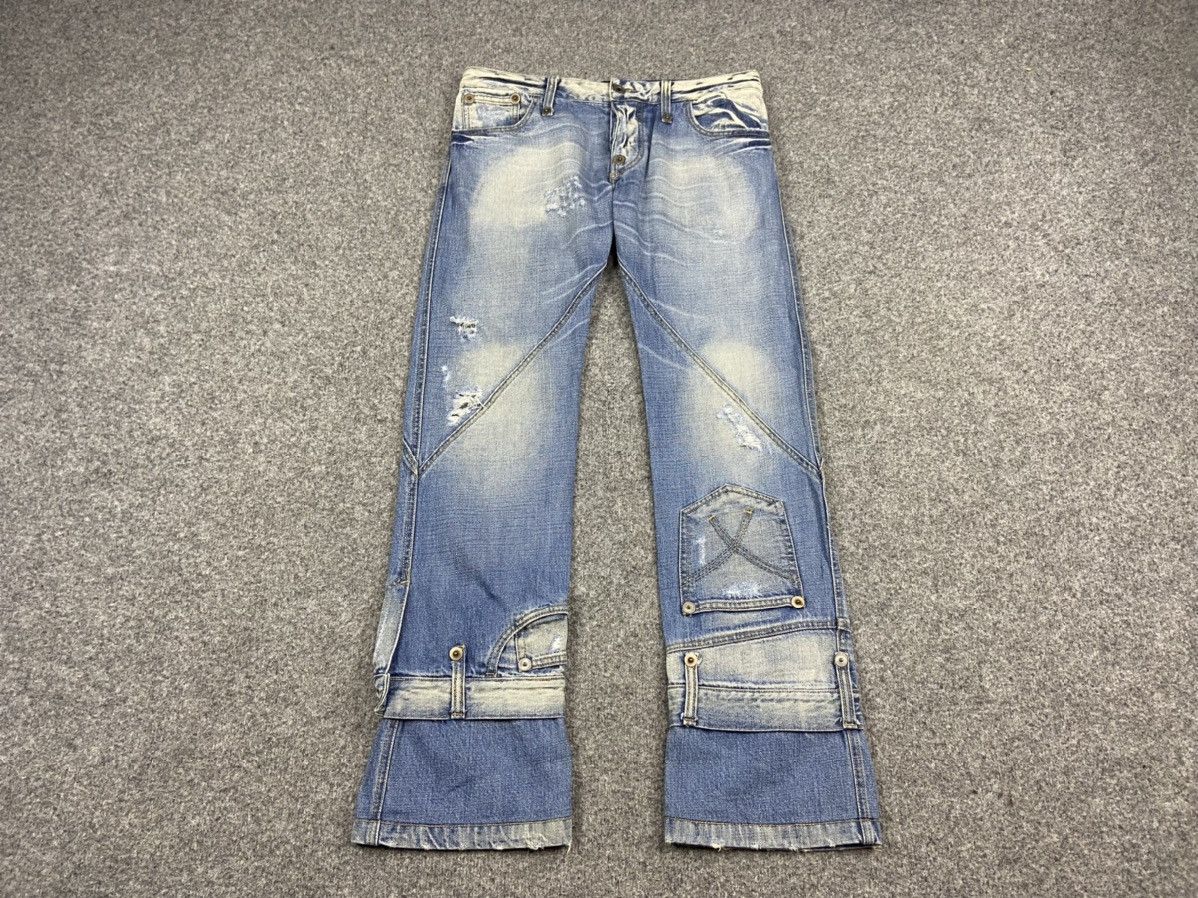 Absolut Joy Vintage Absolut Joy Patch Pocket denim pants Size US 31 - 2 Thumbnail