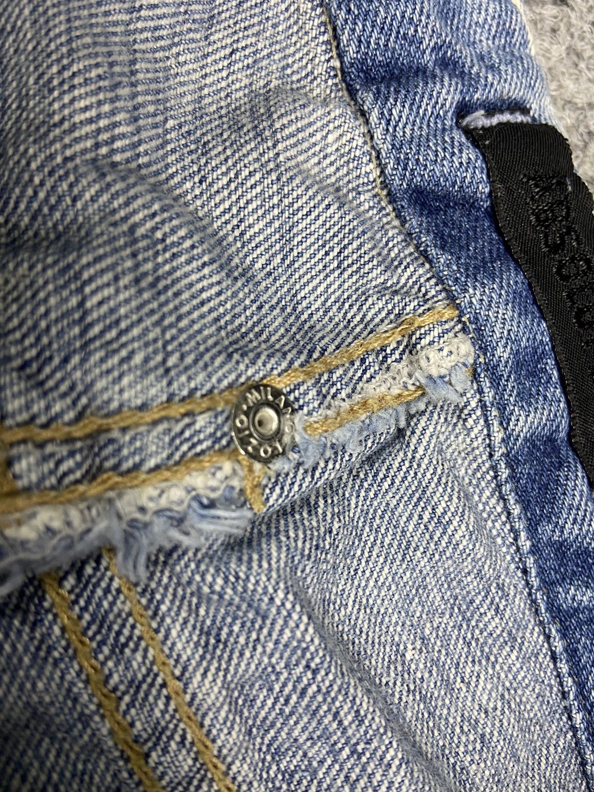 Absolut Joy Vintage Absolut Joy Patch Pocket denim pants Size US 31 - 13 Thumbnail