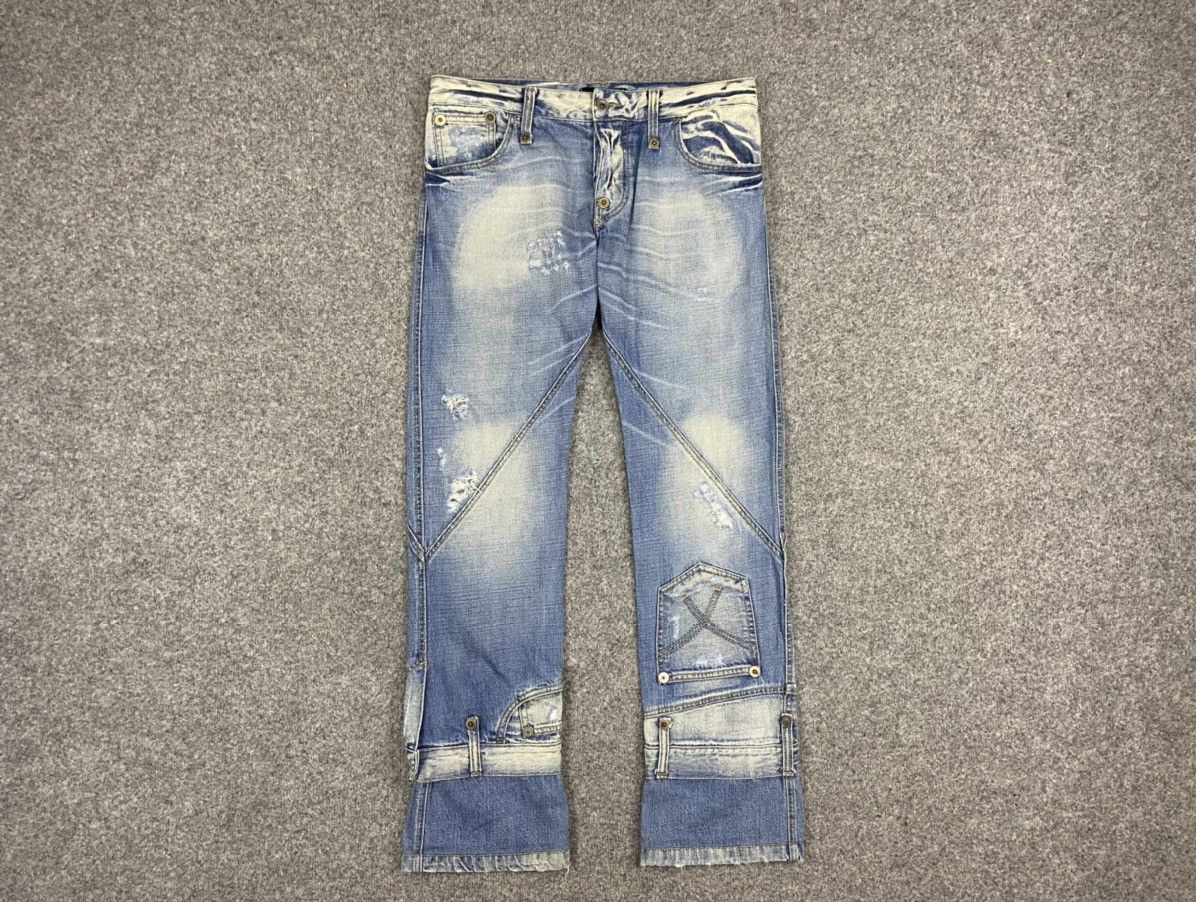 Absolut Joy Vintage Absolut Joy Patch Pocket denim pants Size US 31 - 1 Thumbnail