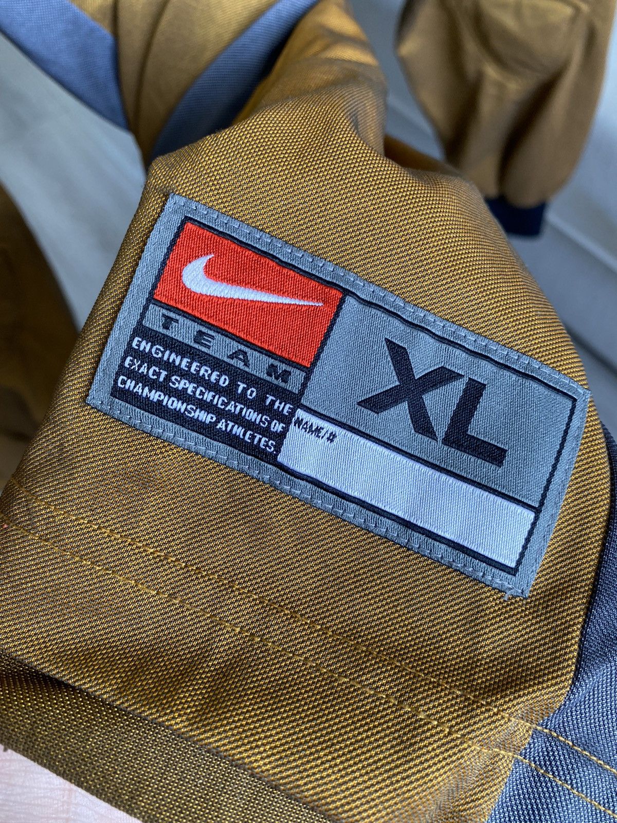 Nike × Vintage Vintage 2000s Nike team Jersey Long sleeve #1 Eriksen Size US XL / EU 56 / 4 - 9 Thumbnail