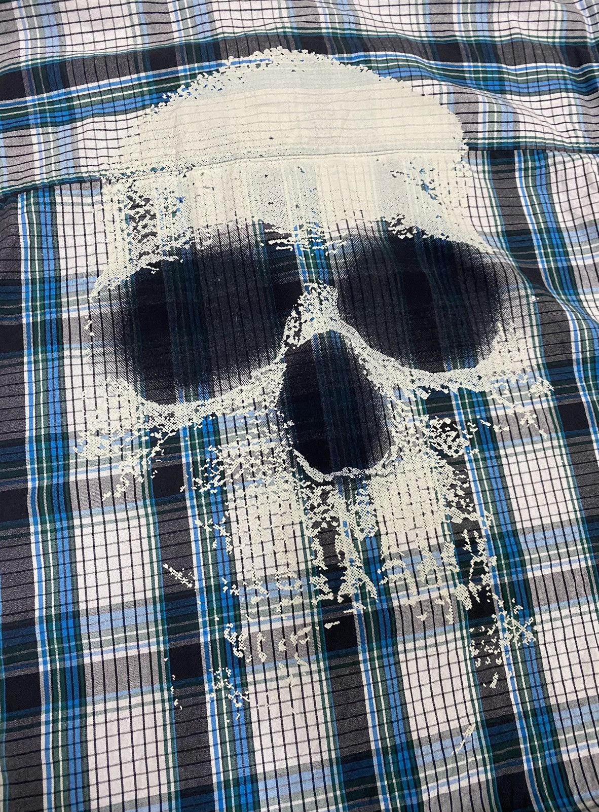Levi's LEVIS Button Up Shirt with Backprint Skulls x Rare Size US M / EU 48-50 / 2 - 4 Thumbnail