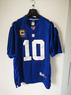 Reebok, Shirts, Vintage Reebok Ny Giants Red Stitched Eli Manning  Football Jersey