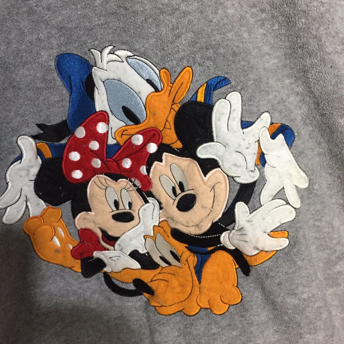 Disney × Vintage Vintage disney fleece sweatshirt Mickey and friends Size US M / EU 48-50 / 2 - 4 Thumbnail