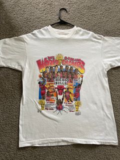 Mitchell & Ness Chicago Bulls Repeat 3-Peat T-Shirt Unbleached
