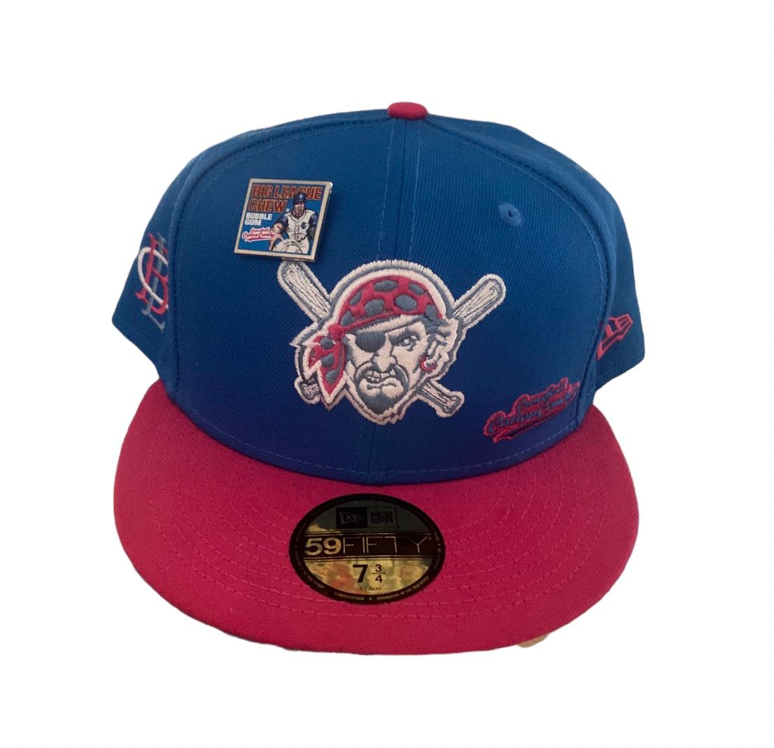 New Era RARE! Big League Chew Cotton Candy Pirates Hat (7 3/4) W