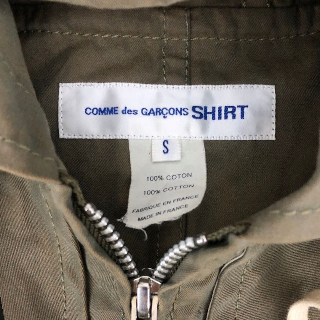Comme des Garcons CDG Shirt - Waxed Fabric - Hooded Parka / Jacket - S20133 Size US S / EU 44-46 / 1 - 3 Thumbnail