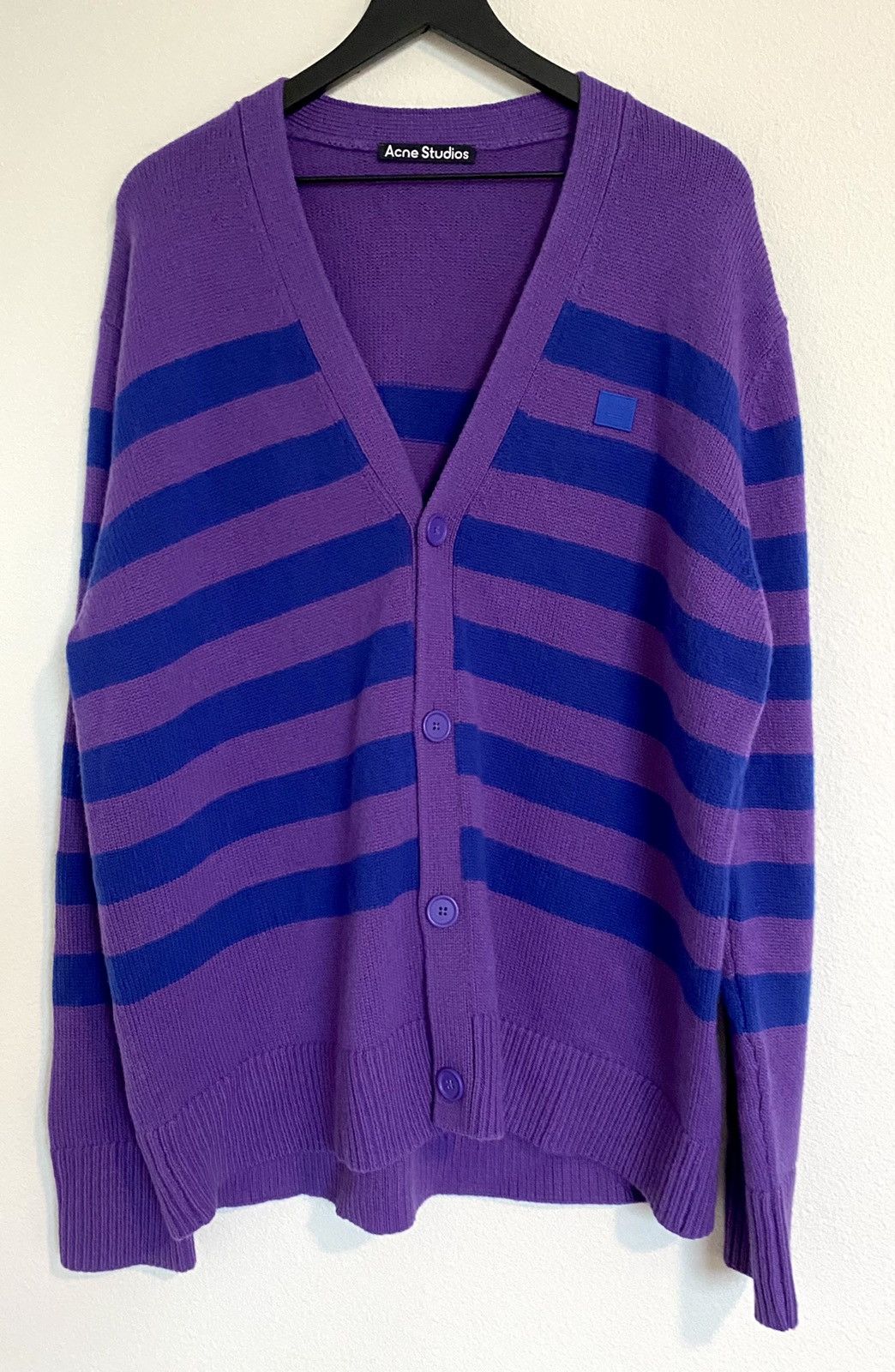 Acne Studios Acne Studios Cardigan Sweater Striped Wool Oversized Size US M / EU 48-50 / 2 - 5 Thumbnail