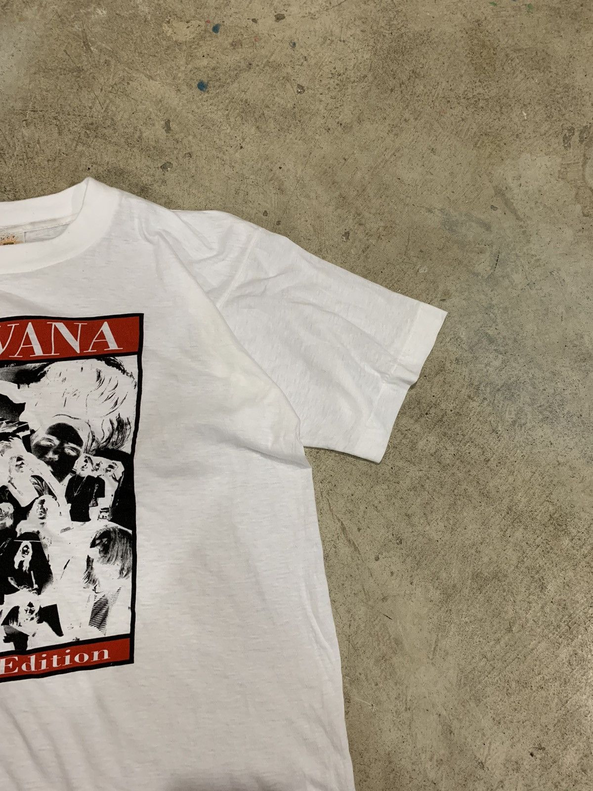 Nirvana × Vintage RARE Vintage 90's Nirvana Limited Edition Tee Size US M / EU 48-50 / 2 - 3 Thumbnail