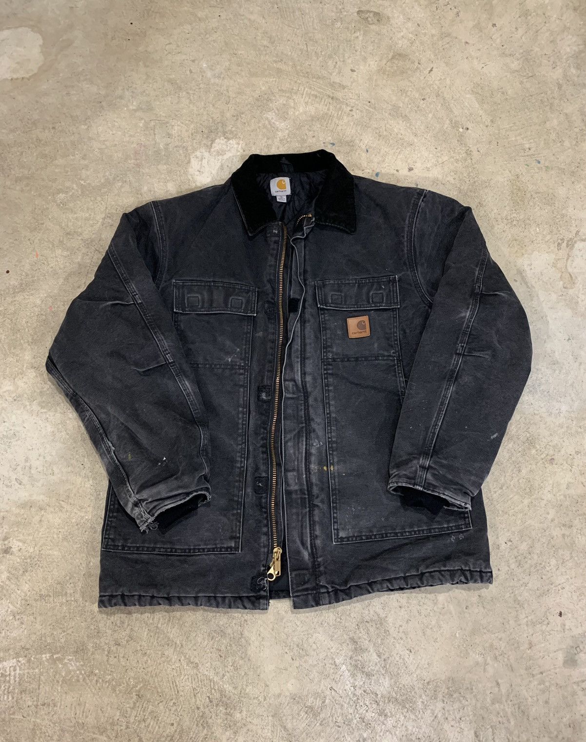 Vintage Vintage Faded Carhartt Bomber Jacket | Grailed