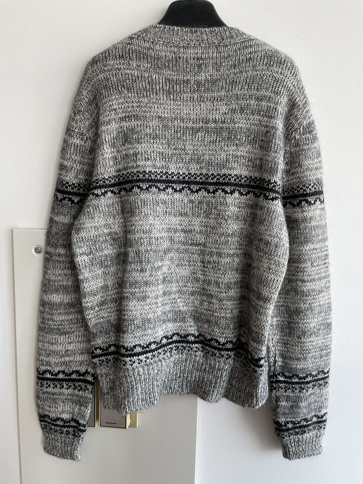 Hedi Slimane × Saint Laurent Paris × Yves Saint Laurent $1,450 Value Animal Skull Bird Jacquard Luxury Sweater New Size US L / EU 52-54 / 3 - 16 Thumbnail