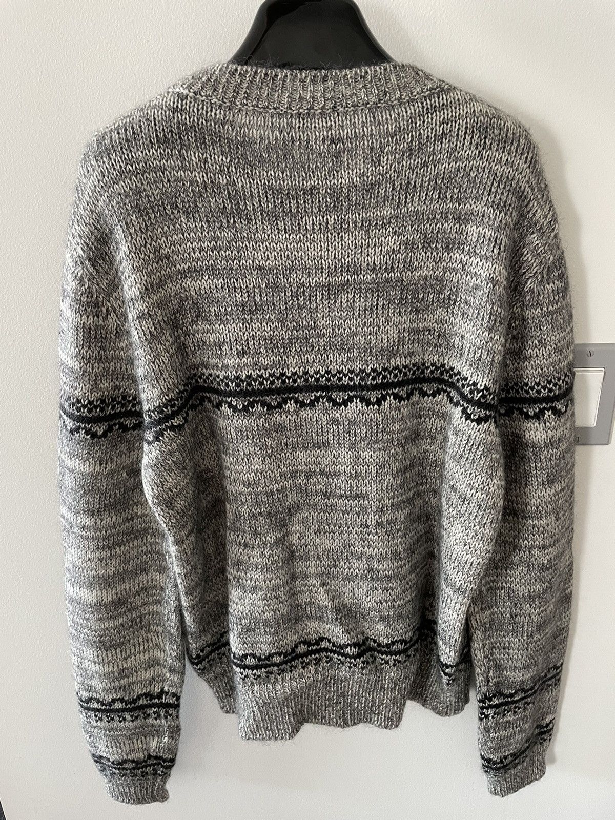 Hedi Slimane × Saint Laurent Paris × Yves Saint Laurent $1,450 Value Animal Skull Bird Jacquard Luxury Sweater New Size US L / EU 52-54 / 3 - 20 Thumbnail