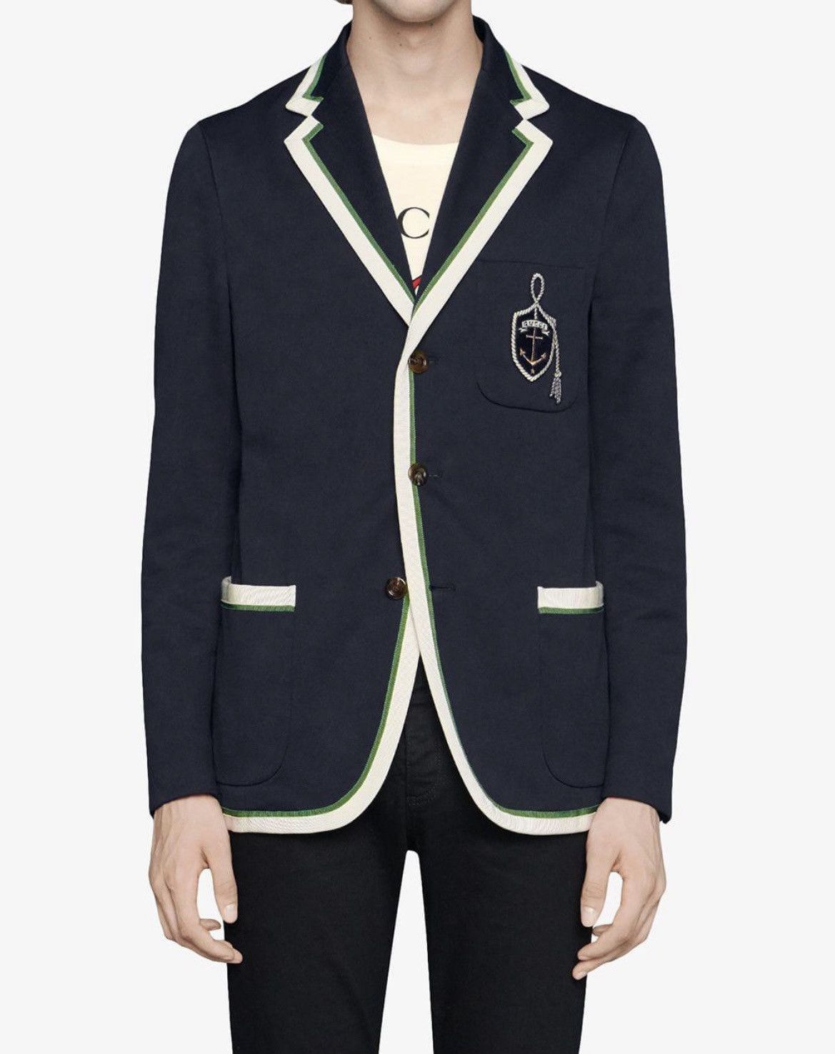 Gucci $3,400 Value Gucci Super Runway Anchor Blazer Brand New Size 52R - 22 Thumbnail