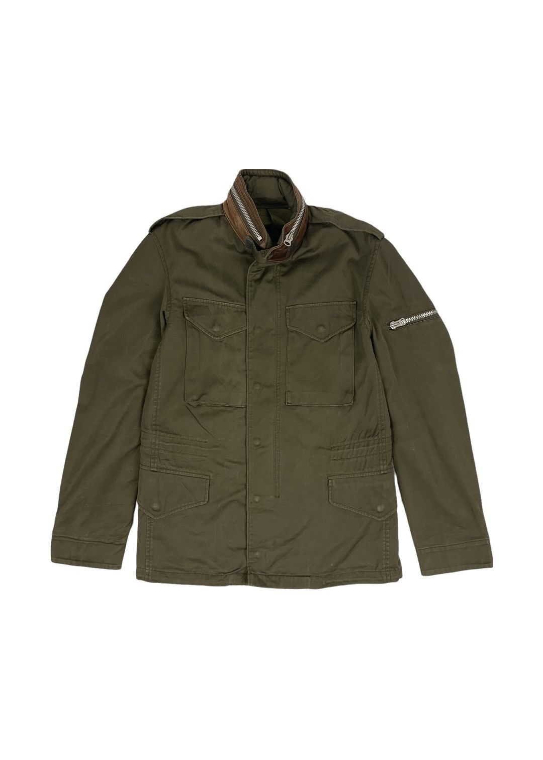 30%OFF【STANDARD JOURNAL 】military jacket Vintage Journal Standard Military Style Zipper Jacket