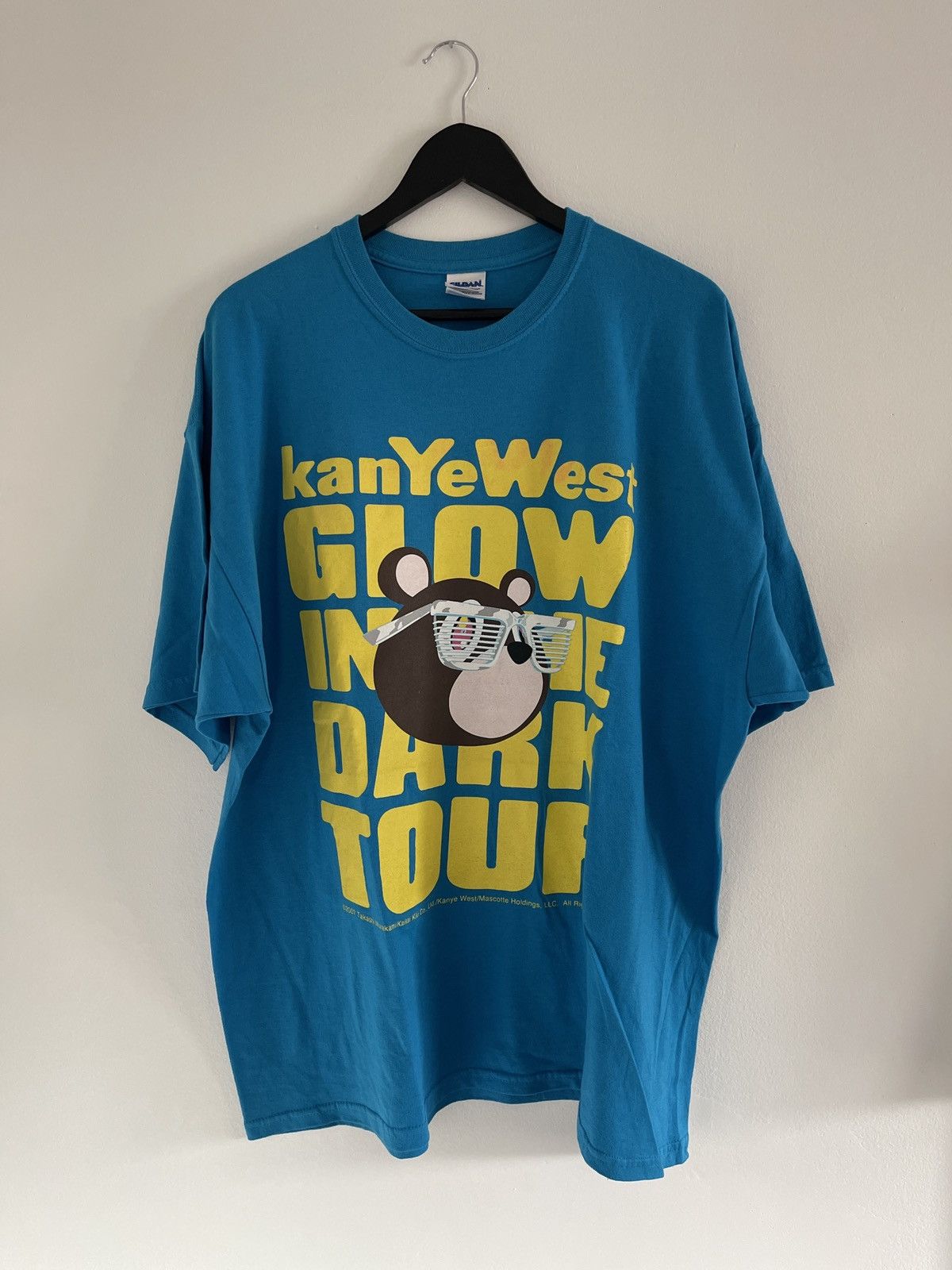 Kanye West Glow in The Dark Tour Tee XXL Takashi Murakami - Tops