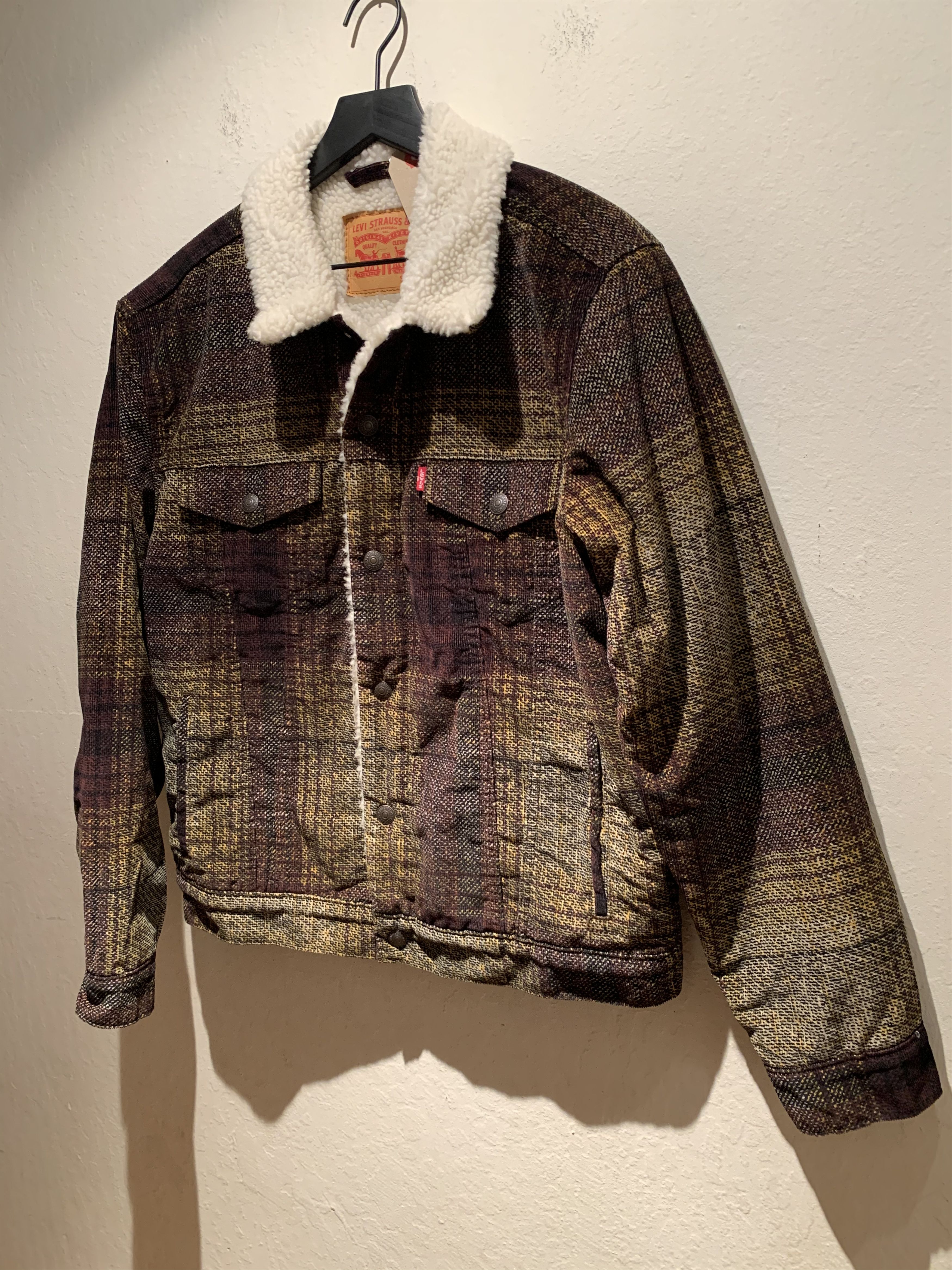 Designer × Levi's × Levi's Vintage Clothing *RARE* New Levi’s Lined Plaid Winter Sherpa Jacket - M & L Size US M / EU 48-50 / 2 - 1 Thumbnail