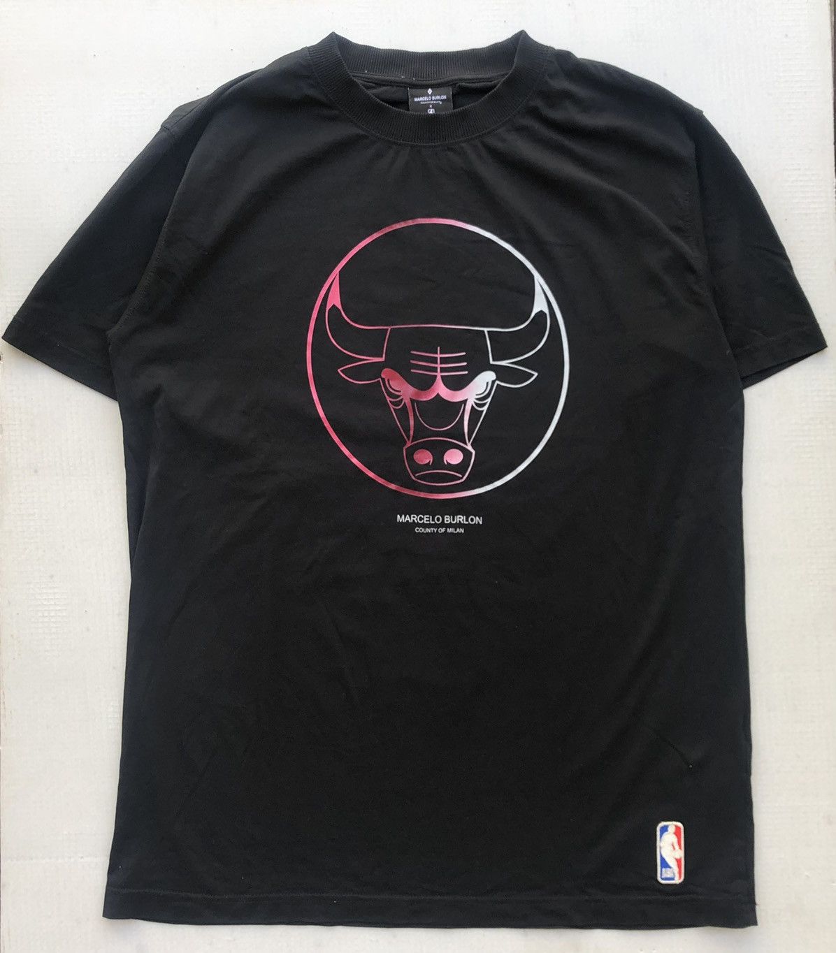 CHICAGO BULLS LOGO T-SHIRT/NBA/Tシャツ/Marcelo Burlon Marcelo Burlon × NBA Marcelo Burlon NBA Chicago Bulls T