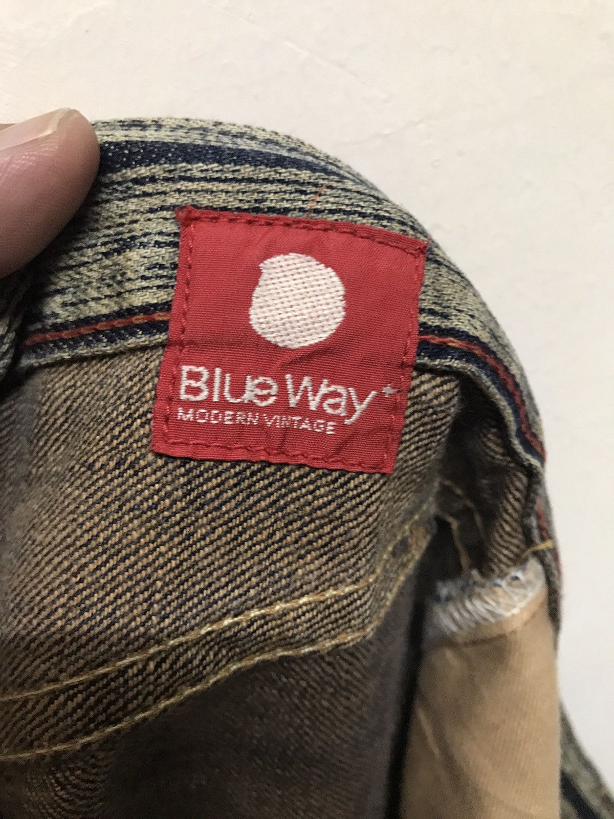Kapital JAPAN BRAND BLUE WAY STRIPE PANTS RARE Size US 30 / EU 46 - 5 Thumbnail