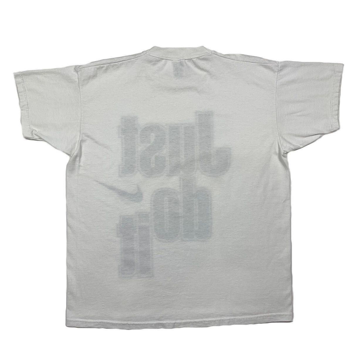 Nike Vintage 90s Nike T Shirt Just Do It Swoosh Size L Size US XL / EU 56 / 4 - 2 Thumbnail