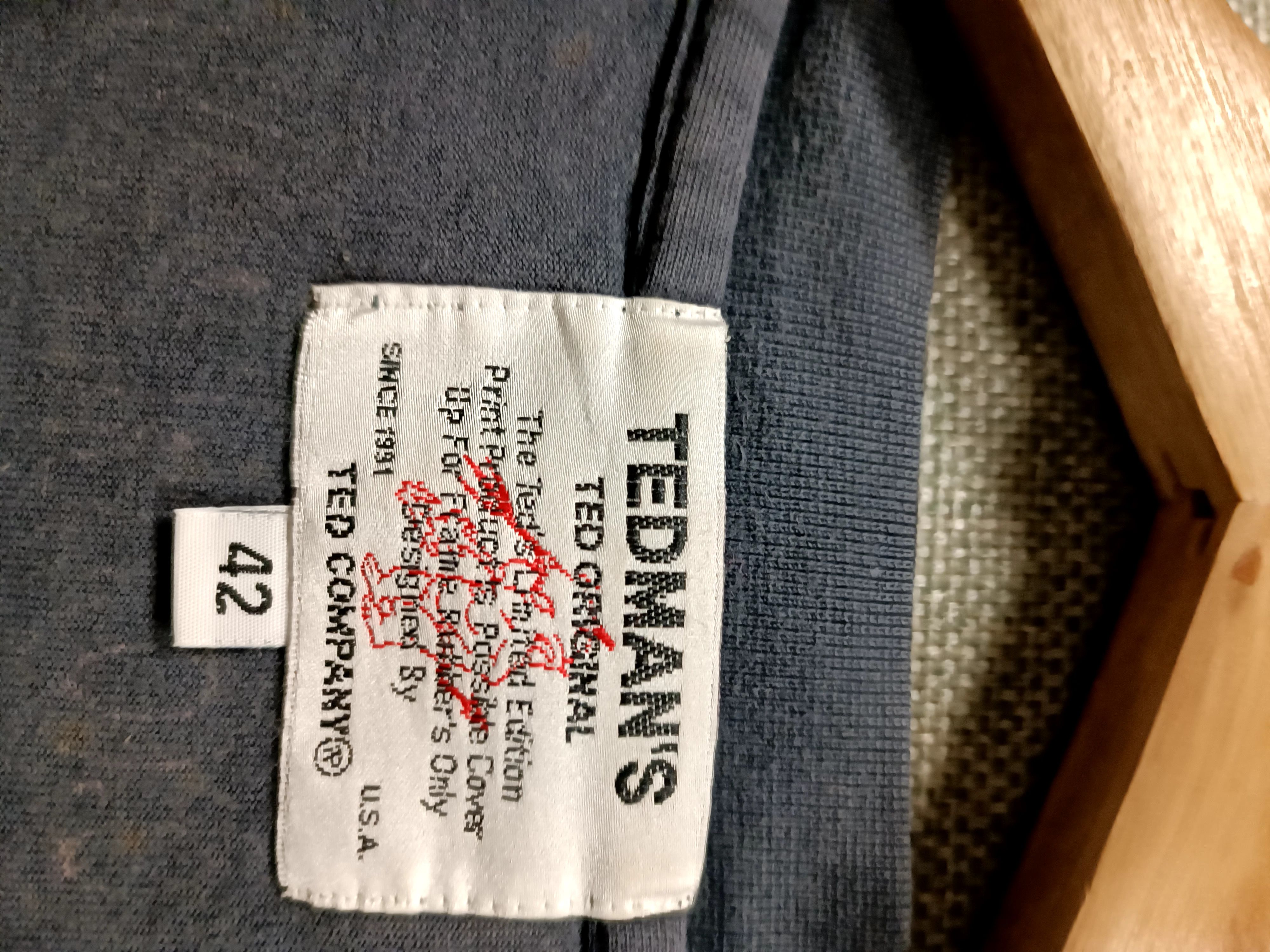 Tedman t shirt tedman's lucky red devil Size US M / EU 48-50 / 2 - 4 Thumbnail