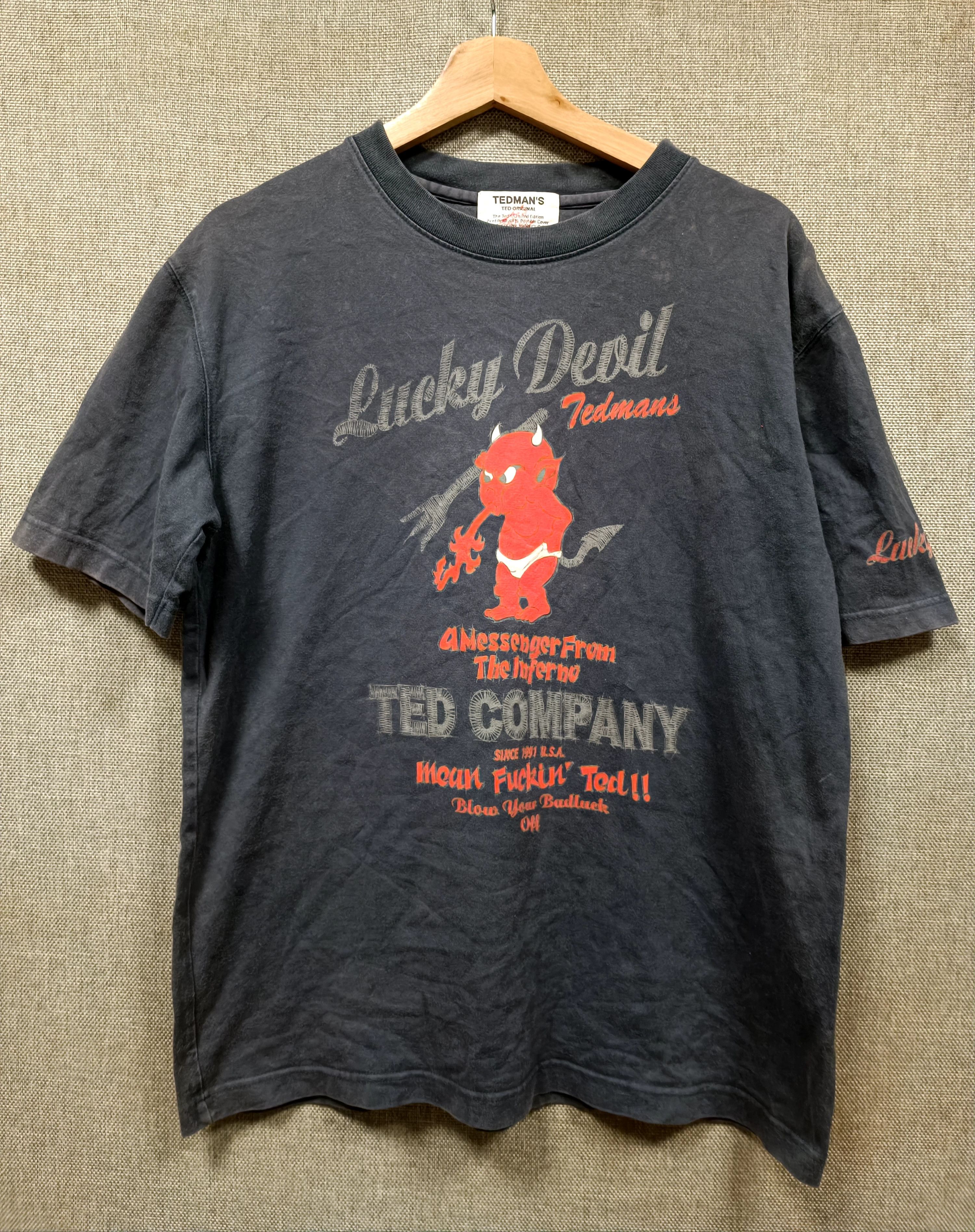 Tedman t shirt tedman's lucky red devil Size US M / EU 48-50 / 2 - 1 Thumbnail