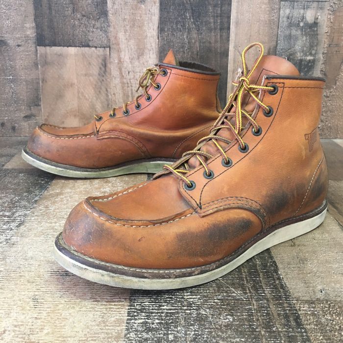 Red Wing Red Wing 10875 Moc Toe Work Boots Mens 12 D | Grailed