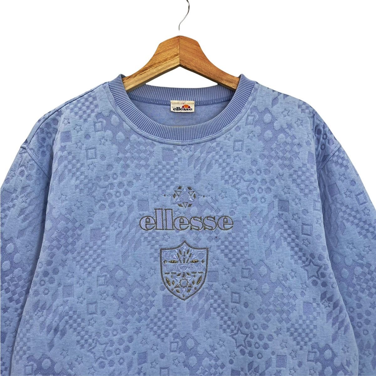 Ellesse 90’s Ellesse Big Logo Embroidered Crewneck Sweatshirt Size S Size US S / EU 44-46 / 1 - 4 Thumbnail