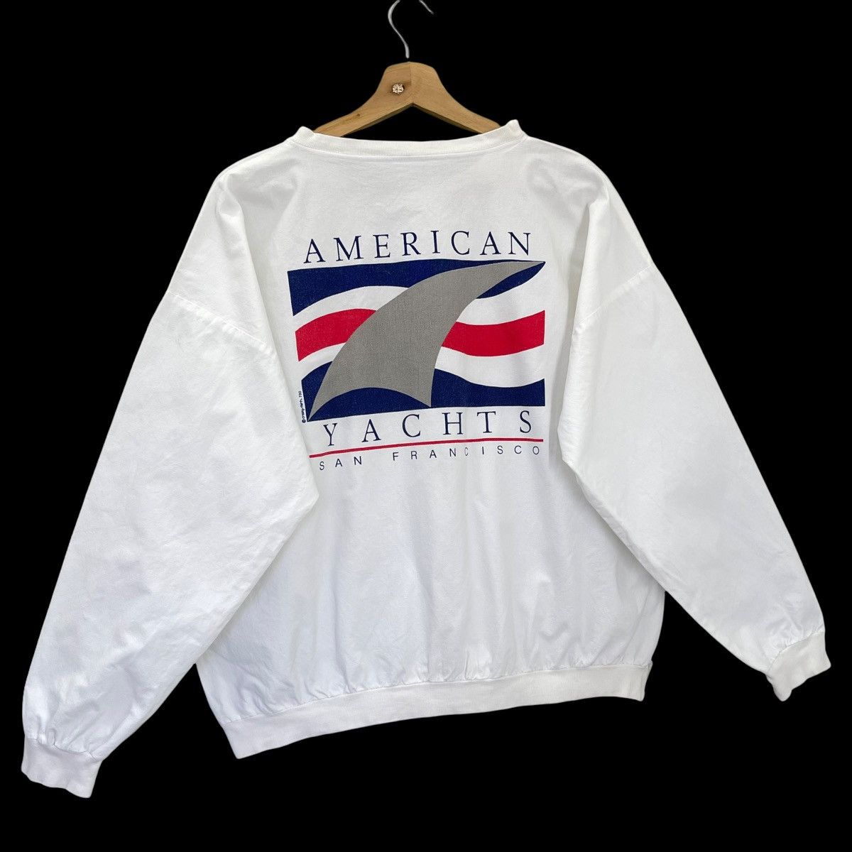 Japanese Brand Vintage 90’s America Yachts Crewneck Sweatshirt Oversize S Size US S / EU 44-46 / 1 - 2 Thumbnail