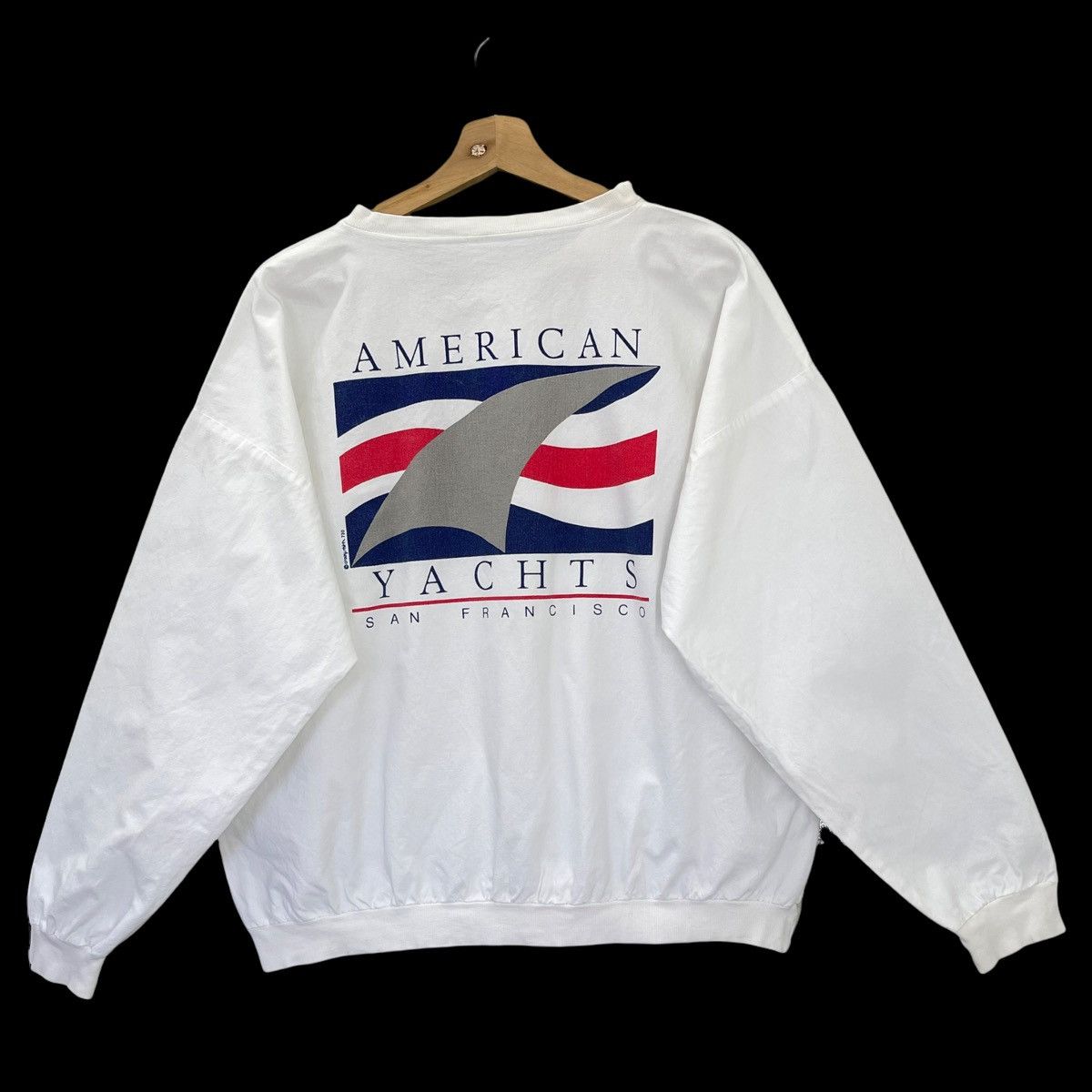 Japanese Brand Vintage 90’s America Yachts Crewneck Sweatshirt Oversize S Size US S / EU 44-46 / 1 - 3 Thumbnail