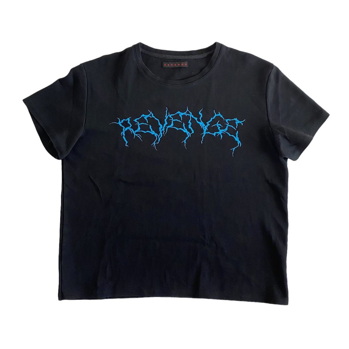 Revenge Revenge Rhinestone Lightning Tee | Grailed