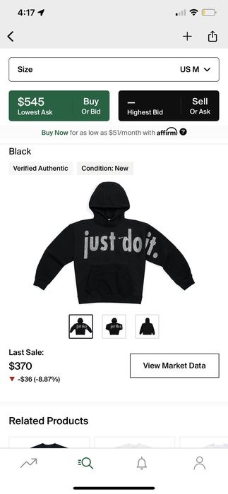 cpfm nike hoodie