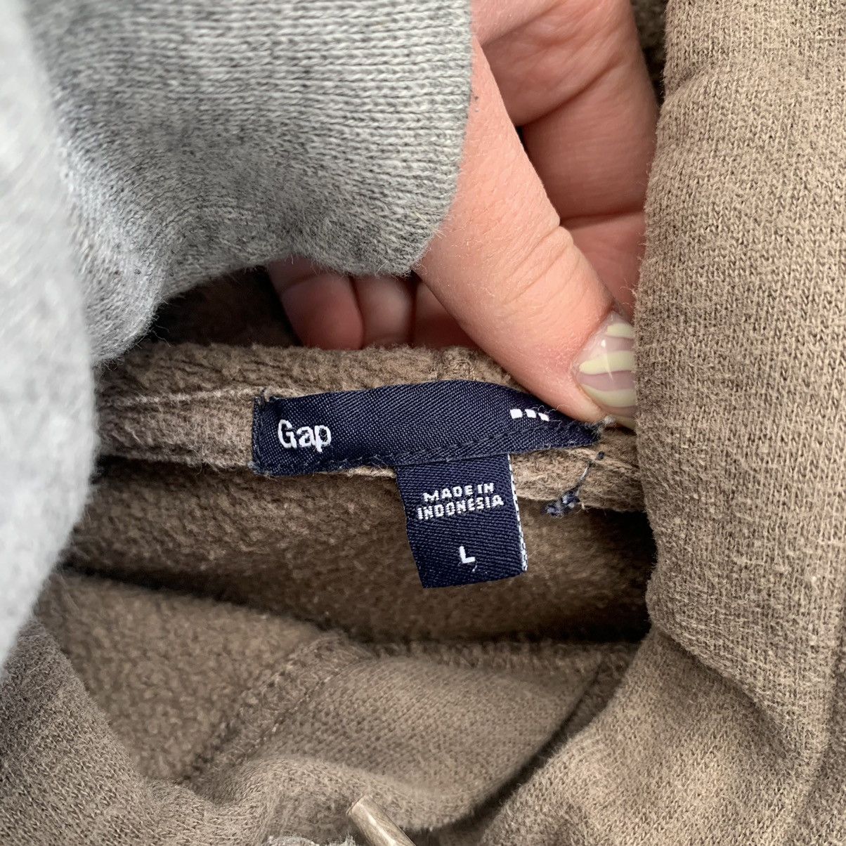 Gap Brown Gap Hoodie Size US L / EU 52-54 / 3 - 3 Thumbnail