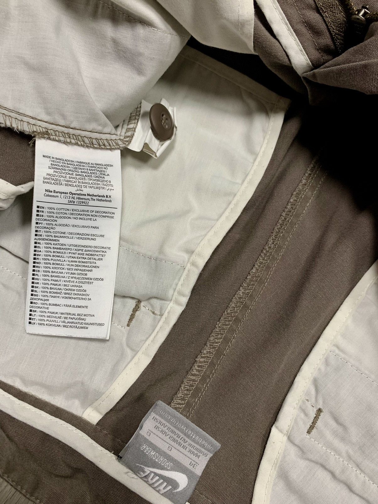 Nike × Vintage Nike vintage with zip pocket pants Size US 34 / EU 50 - 9 Thumbnail