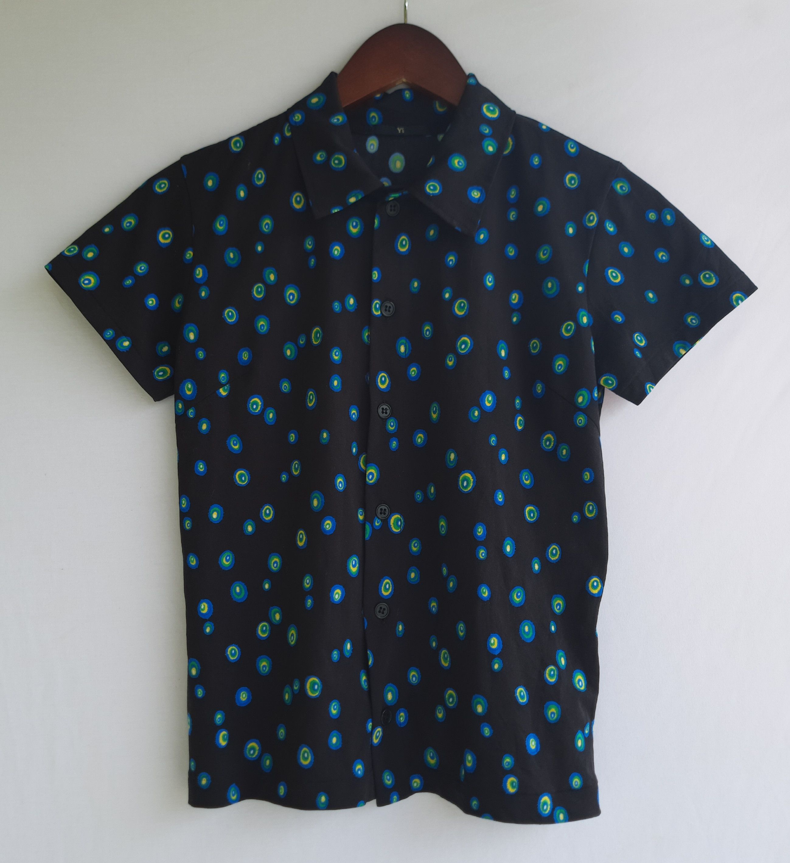 Yohji Yamamoto Y'S Yohji Yamamoto Polkadot AOP Shirts Size S / US 4 / IT 40 - 1 Thumbnail