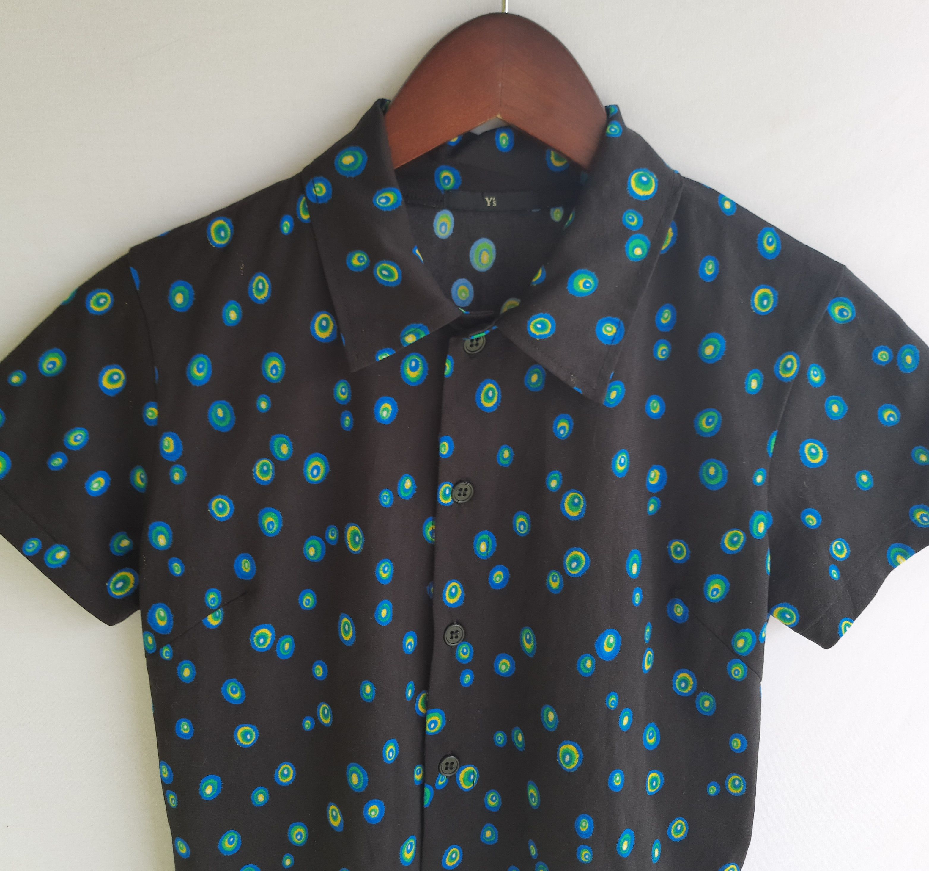 Yohji Yamamoto Y'S Yohji Yamamoto Polkadot AOP Shirts Size S / US 4 / IT 40 - 3 Thumbnail