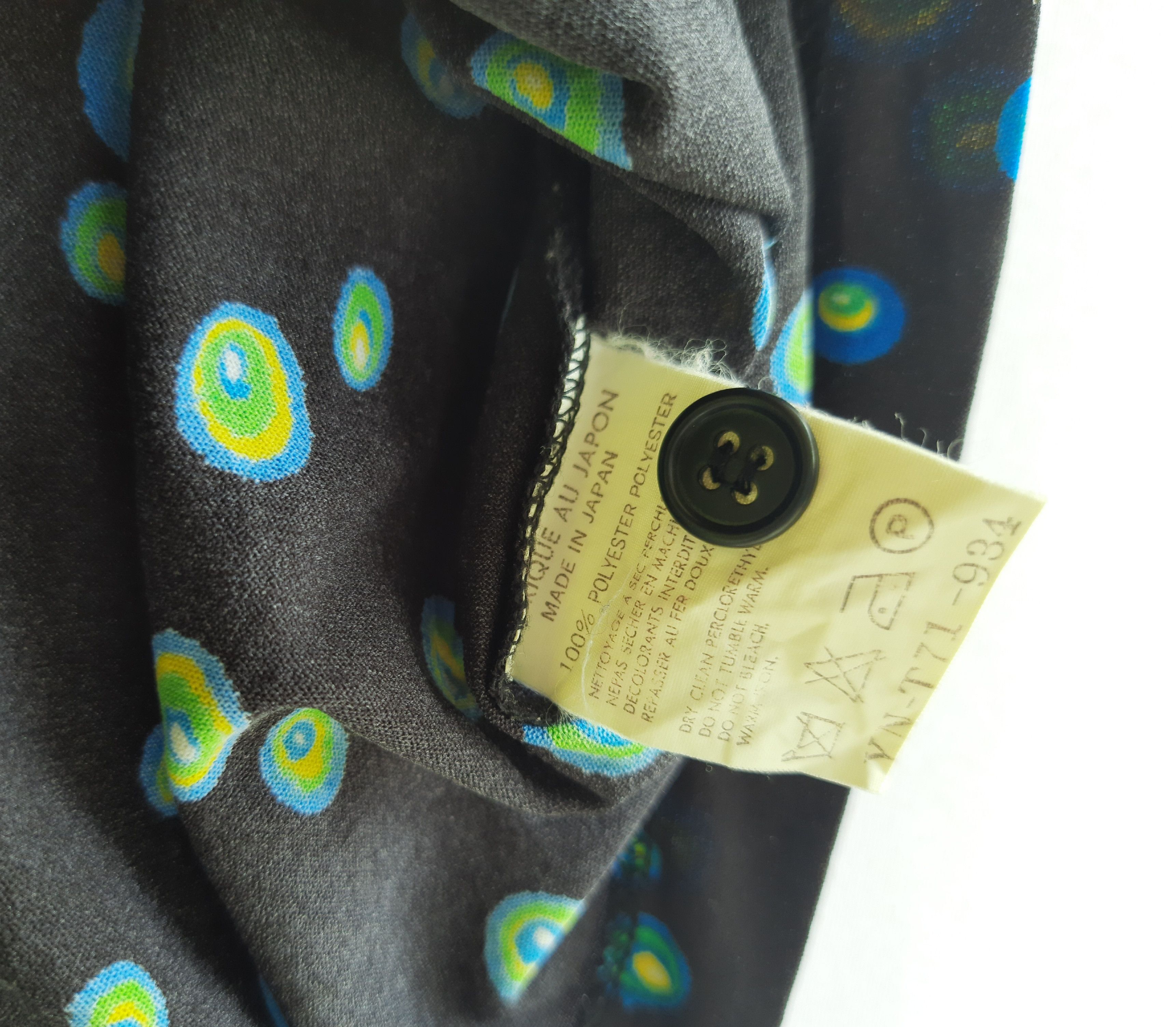 Yohji Yamamoto Y'S Yohji Yamamoto Polkadot AOP Shirts Size S / US 4 / IT 40 - 5 Thumbnail